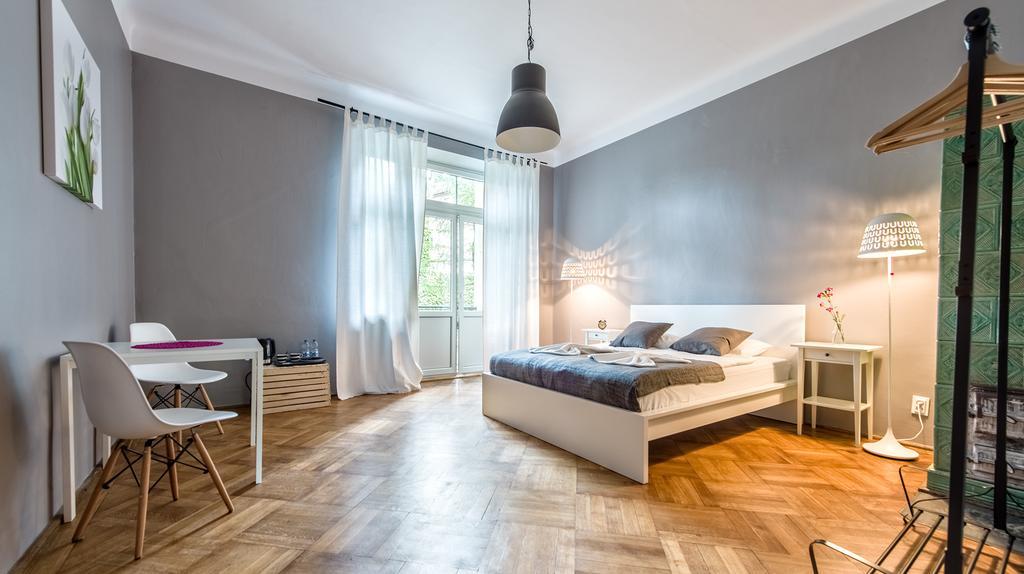 Sereno Apartments Cracovie Chambre photo